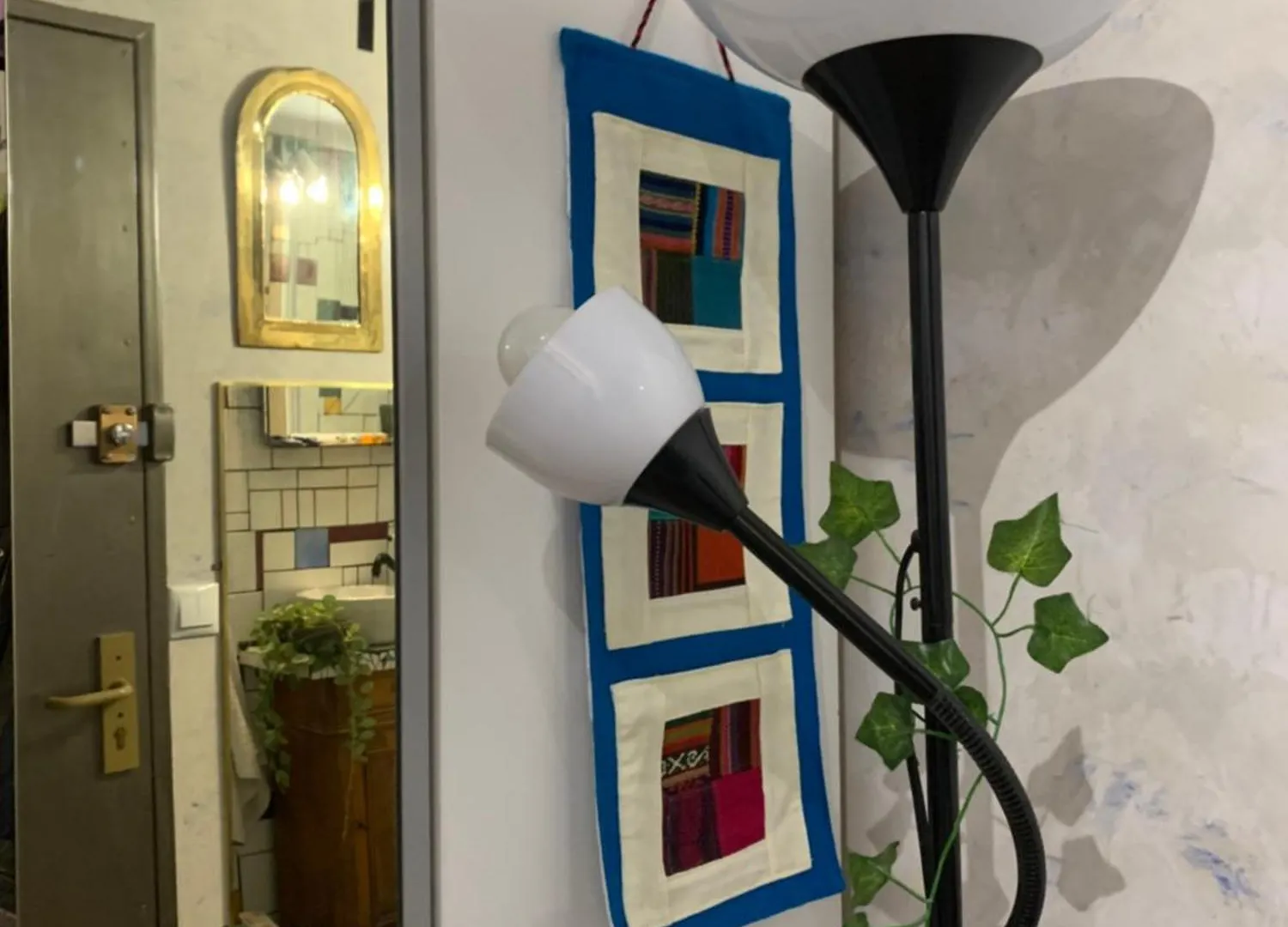 Charming Arty Studio Paris Lägenhet