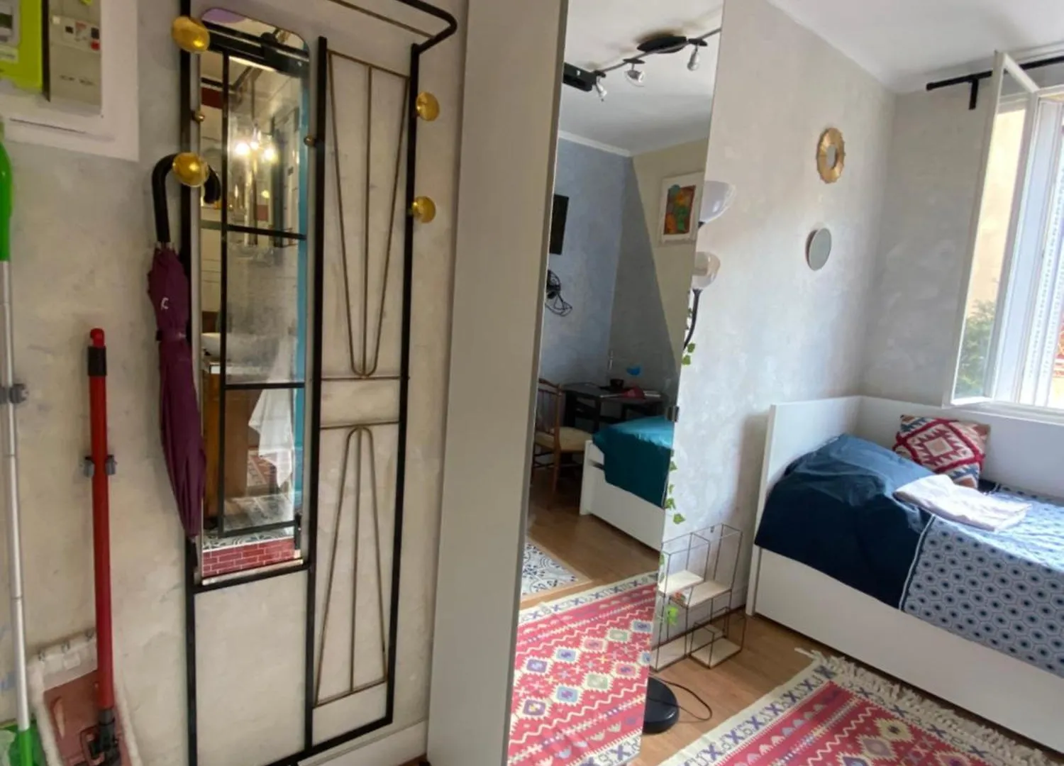 Charming Arty Studio Paris Lägenhet